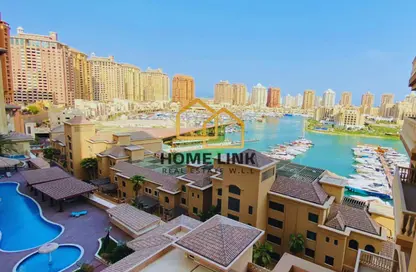 شقة - 2 غرف نوم - 2 حمامات للبيع في طريق بورتو الشرقي - بورتو أرابيا - جزيرة اللؤلؤة - الدوحة