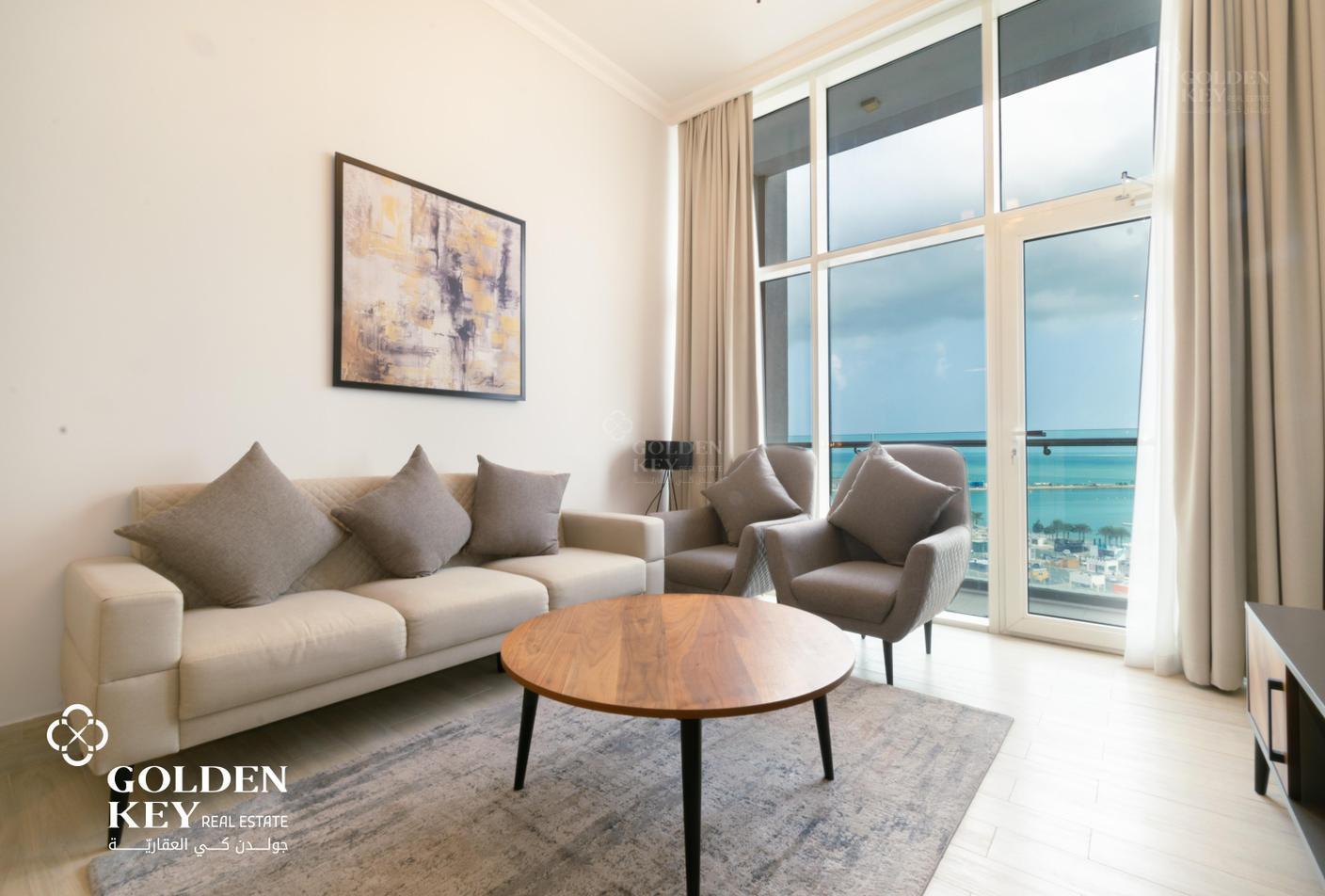 Sea View | Ready 1BR with Balcony | Bills Included
