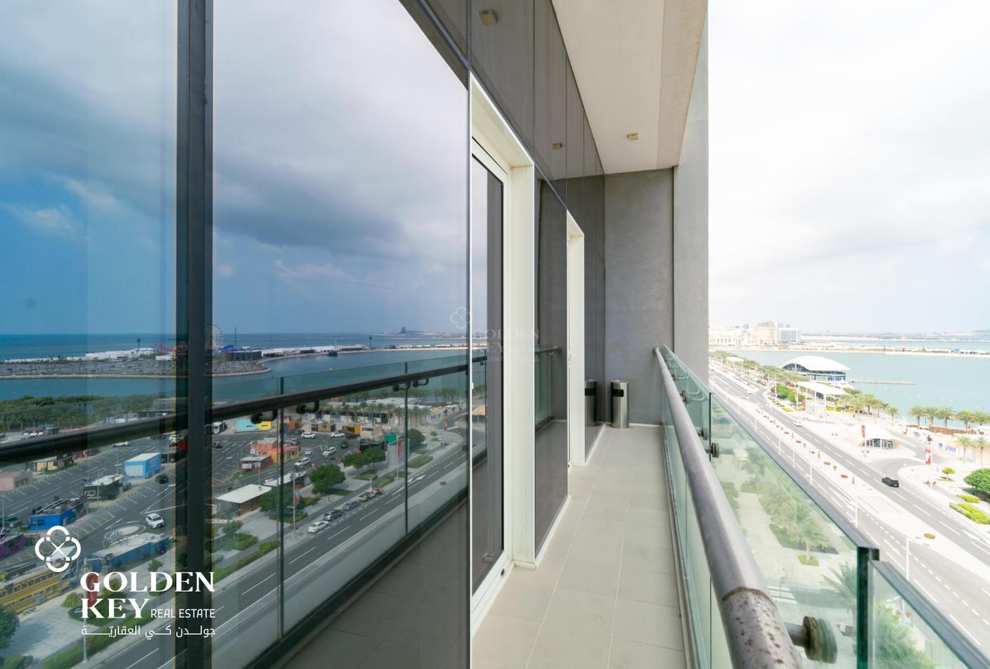 Sea View | Ready 1BR with Balcony | Bills Included