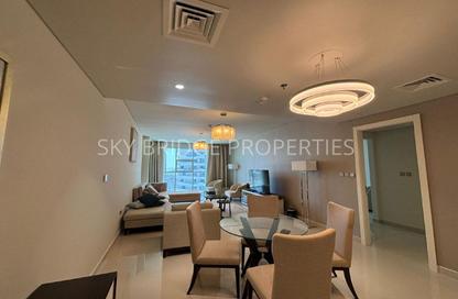 Apartment - 1 Bedroom - 2 Bathrooms for rent in Lusail Marina Heights - Marina District - Lusail