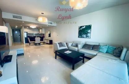 Apartment - 1 Bedroom - 2 Bathrooms for rent in Burj DAMAC Marina - Marina District - Lusail