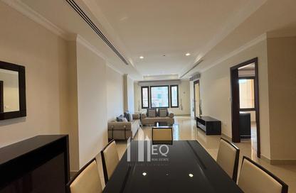 Apartment - 1 Bedroom - 2 Bathrooms for rent in East Porto Drive - Porto Arabia - The Pearl Island - Doha