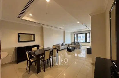 Apartment - 1 Bedroom - 2 Bathrooms for rent in East Porto Drive - Porto Arabia - The Pearl Island - Doha