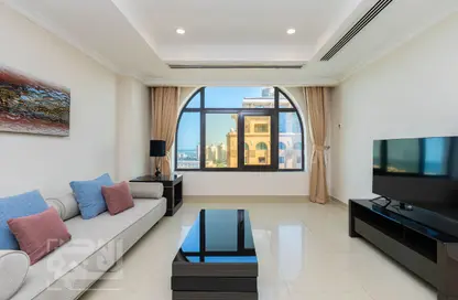 شقة - غرفة نوم - 2 حمامات للايجار في ريجينسي بيرل 1 - ريجينسي بيرل 1 - جزيرة اللؤلؤة - الدوحة