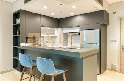 Apartment - 1 Bedroom - 2 Bathrooms for rent in Lusail Marina Heights - Marina District - Lusail