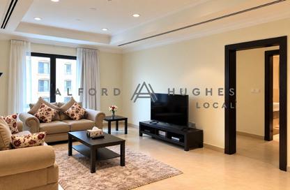 Apartment - 1 - 2 for rent in West Porto Drive - Porto Arabia - The Pearl Island - Doha