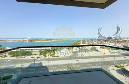 شقة - غرفة نوم - 2 حمامات للبيع في مرتفعات مارينا لوسيل - منطقة المارينا - الوسيل