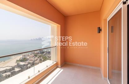 Apartment - Studio - 1 for rent in Viva West - Viva Bahriyah - The Pearl Island - Doha