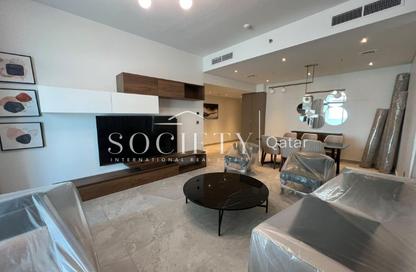 Apartment - 2 - 4 for rent in Lusail Marina Heights - Marina District - Lusail