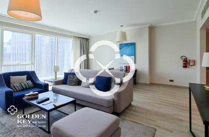 Apartment - 1 - 2 for rent in West Bay Tower - West Bay - West Bay - Doha