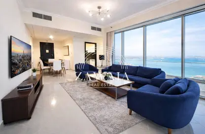 Apartment - 2 Bedrooms - 3 Bathrooms for rent in West Bay Tower - West Bay - West Bay - Doha