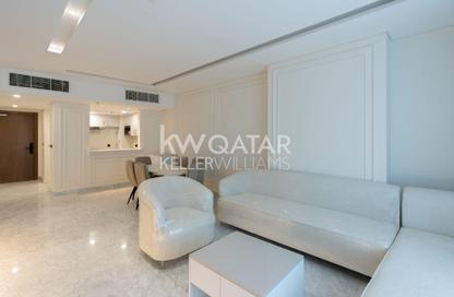 Apartment - 2 Bedrooms - 2 Bathrooms for rent in Lusail Residence - Marina District - Lusail