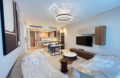 Apartment - 1 - 1 for rent in Lusail Residence - Marina District - Lusail