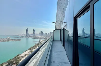 شقة - 2 غرف نوم - 4 حمامات للايجار في برج مارينا 02 - منطقة المارينا - الوسيل