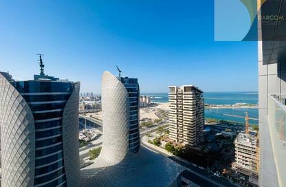 Apartment - 2 Bedrooms - 3 Bathrooms for rent in Marina Tower 23 - Marina District - Lusail Apartment - 2 Bedrooms - 3 Bathrooms for rent in Marina Tower 23 - Marina District - Lusail