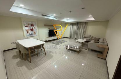 Apartment - 1 Bedroom - 2 Bathrooms for rent in East Porto Drive - Porto Arabia - The Pearl Island - Doha