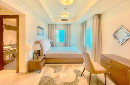 Apartment - 2 Bedrooms - 3 Bathrooms for rent in Marina Tower 23 - Marina District - Lusail