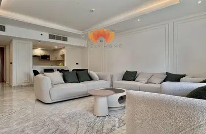 Apartment - 2 Bedrooms - 3 Bathrooms for rent in Lusail Marina Heights - Marina District - Lusail