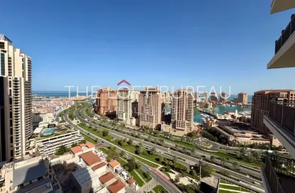 Apartment - 1 Bedroom - 1 Bathroom for rent in Abraj Bay - Abraj Quartiers - The Pearl Island - Doha