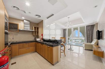 Apartment - 1 Bedroom - 1 Bathroom for rent in Imperial Diamond - Viva Bahriyah - The Pearl Island - Doha