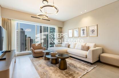 Apartment - 2 Bedrooms - 3 Bathrooms for rent in West Bay Tower - West Bay - West Bay - Doha