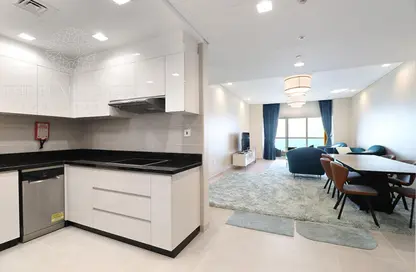 شقة - غرفة نوم - 2 حمامات للايجار في ابراج المتحدة - فيفا بحرية - جزيرة اللؤلؤة - الدوحة