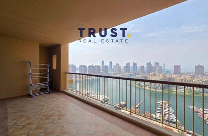 Apartment - 2 Bedrooms - 3 Bathrooms for rent in West Porto Drive - Porto Arabia - The Pearl Island - Doha
