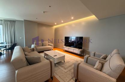 Apartment - 1 Bedroom - 2 Bathrooms for rent in Seef Lusail Tower 1 - Seef Lusail - Lusail City - Lusail