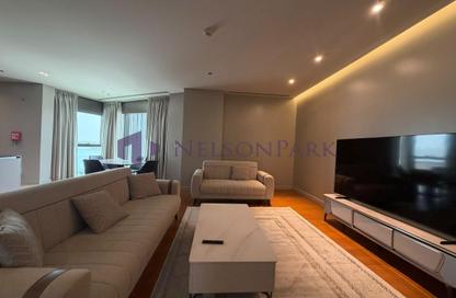 Apartment - 1 Bedroom - 2 Bathrooms for rent in Seef Lusail Tower 1 - Seef Lusail - Lusail City - Lusail