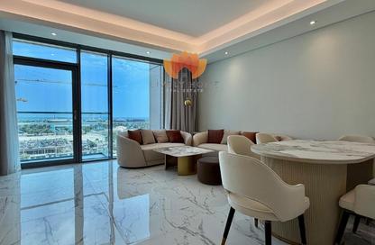 Apartment - 2 Bedrooms - 3 Bathrooms for rent in Marina Tower 23 - Marina District - Lusail