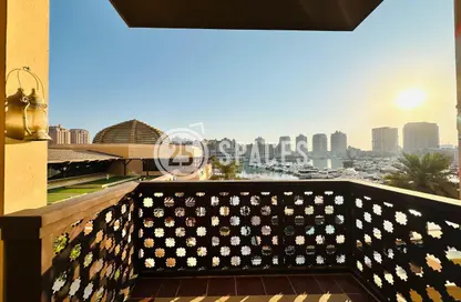 Townhouse - 2 Bedrooms - 3 Bathrooms for rent in Porto Arabia Townhouses - Porto Arabia - The Pearl Island - Doha