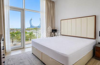 Apartment - 1 Bedroom - 1 Bathroom for rent in Lusail Residence - Marina District - Lusail