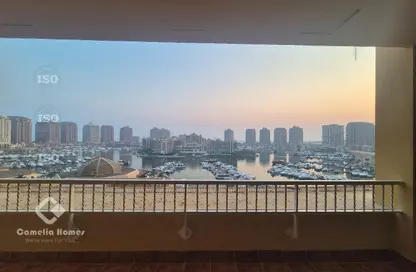 Apartment - 2 Bedrooms - 3 Bathrooms for rent in East Porto Drive - Porto Arabia - The Pearl Island - Doha