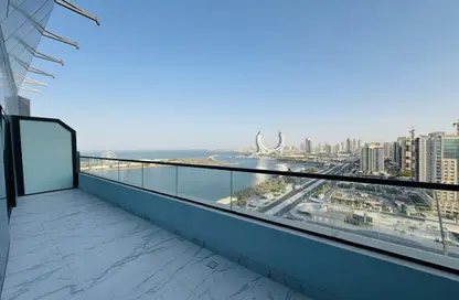 شقة - 2 غرف نوم - 3 حمامات للايجار في برج مارينا 02 - منطقة المارينا - الوسيل