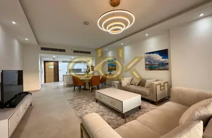 شقة - غرفة نوم - 2 حمامات للايجار في لوسيل ريسيدينس - منطقة المارينا - الوسيل