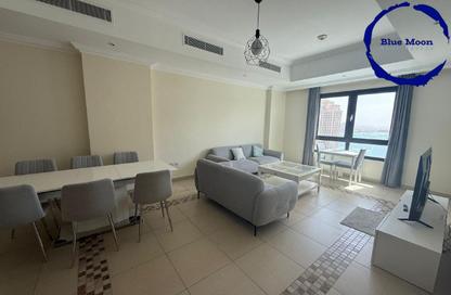 Apartment - 1 Bedroom - 2 Bathrooms for rent in West Porto Drive - Porto Arabia - The Pearl Island - Doha