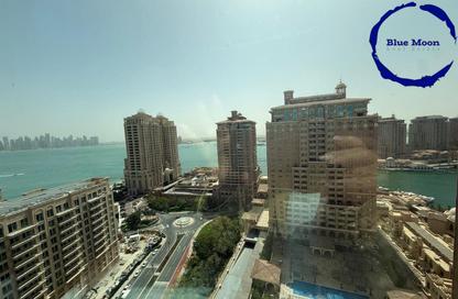 Apartment - 1 Bedroom - 2 Bathrooms for rent in West Porto Drive - Porto Arabia - The Pearl Island - Doha
