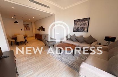 Apartment - 2 Bedrooms - 3 Bathrooms for rent in Lusail Marina Heights - Marina District - Lusail