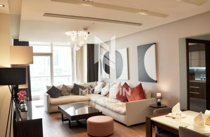 Apartment - 3 Bedrooms - 3 Bathrooms for rent in FJ8 Residential Tower - Marina District - Lusail