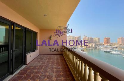 Apartment - 3 - 5 for rent in West Porto Drive - Porto Arabia - The Pearl Island - Doha