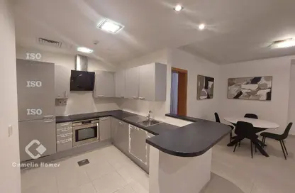 شقة - غرفة نوم - 2 حمامات للايجار في الخليج الجنوبي - الخليج الغربي - الدوحة