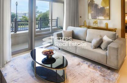 Apartment - 2 - 3 for rent in Abraj Bay - Abraj Quartiers - The Pearl Island - Doha