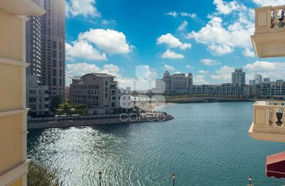 Apartment - 1 Bedroom - 2 Bathrooms for rent in Mercato - Qanat Quartier - The Pearl Island - Doha