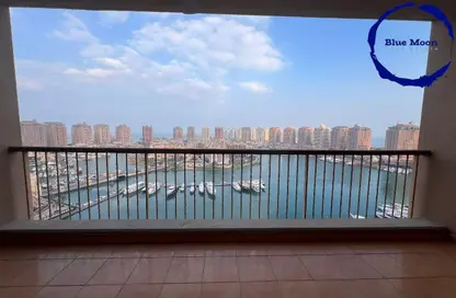 Apartment - 3 Bedrooms - 5 Bathrooms for rent in East Porto Drive - Porto Arabia - The Pearl Island - Doha