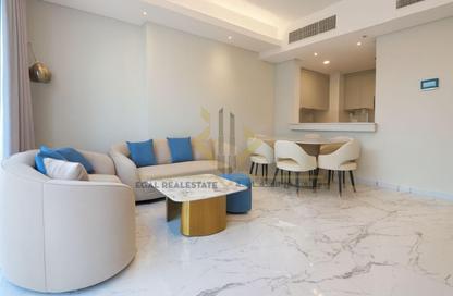 Apartment - 1 Bedroom - 2 Bathrooms for rent in Lusail Marina Heights - Marina District - Lusail