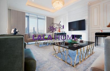 Villa - 5 Bedrooms - 7 Bathrooms for rent in Abraj Bay - Abraj Quartiers - The Pearl Island - Doha