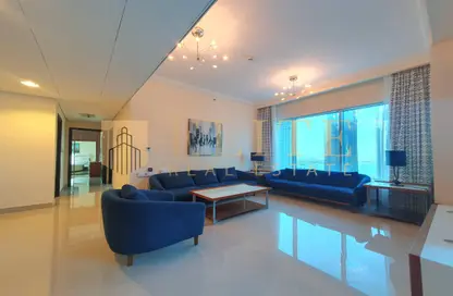 Apartment - 2 Bedrooms - 3 Bathrooms for rent in Regency Residence Tower - Regency Residence Tower - West Bay - Doha