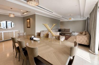 Apartment - 4 - 5 for sale in Tower 19 - Porto Arabia - The Pearl Island - Doha