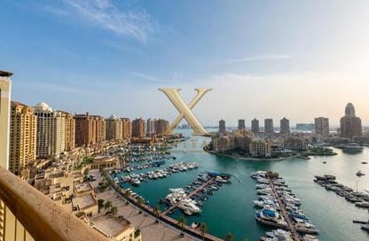 Apartment - 4 - 5 for sale in Tower 19 - Porto Arabia - The Pearl Island - Doha