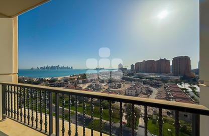 Apartment - Studio - 1 Bathroom for rent in Tower 2 - Viva Bahriyah - The Pearl Island - Doha